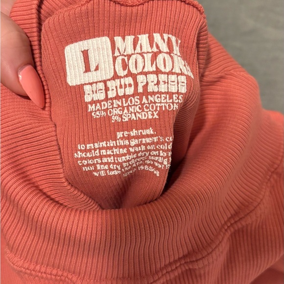 Big Bud Press Coral Turtleneck Sweater - Picture 3 of 3
